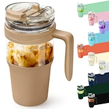 32 oz Glass Tumbler for large-capacity hydration
